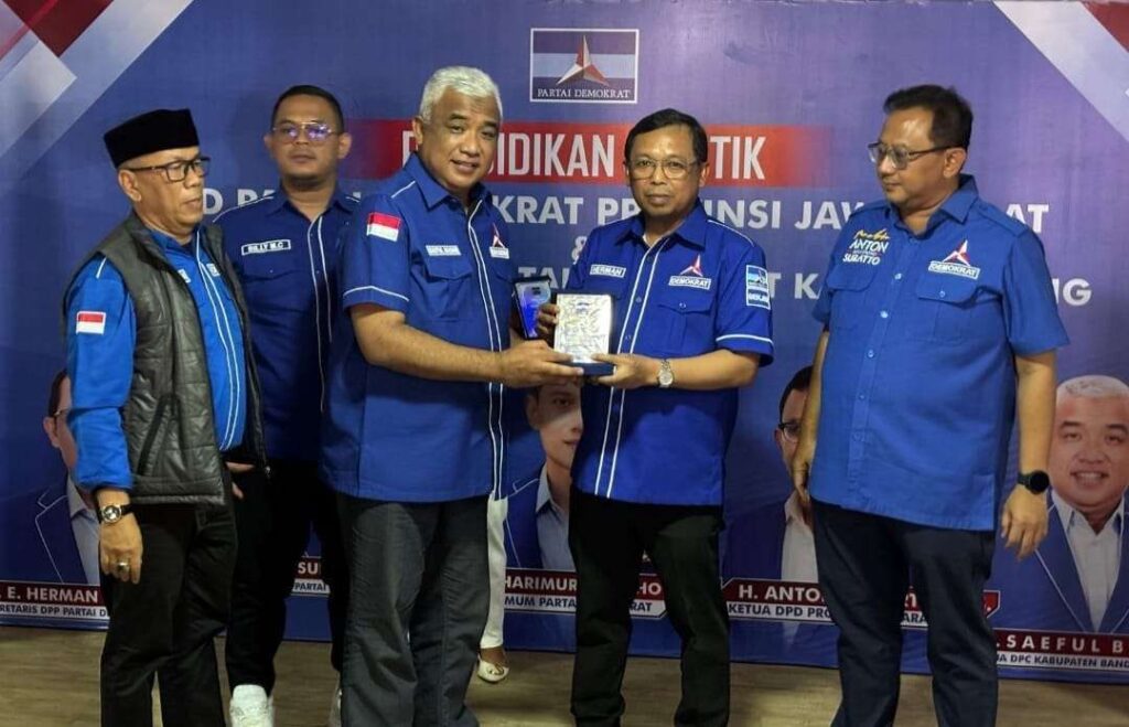 Herman Khaeron Apresiasi Kinerja DPC Partai Demokrat Kabupaten Bandung Besutan Saeful Bachri