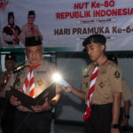 Kwartir Cabang (Kwarcab) Gerakan Pramuka Kabupaten Bandung Gelar Malam Ucap Janji Pramuka Di Hari Pramuka Ke 64