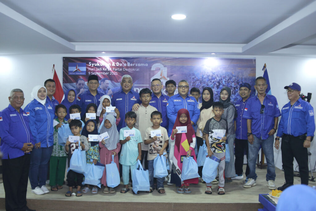 Partai Demokrat Kabupaten Bandung Gelar Perayaan HUT Ke-24, Berbagi dan Perkuat Komitmen