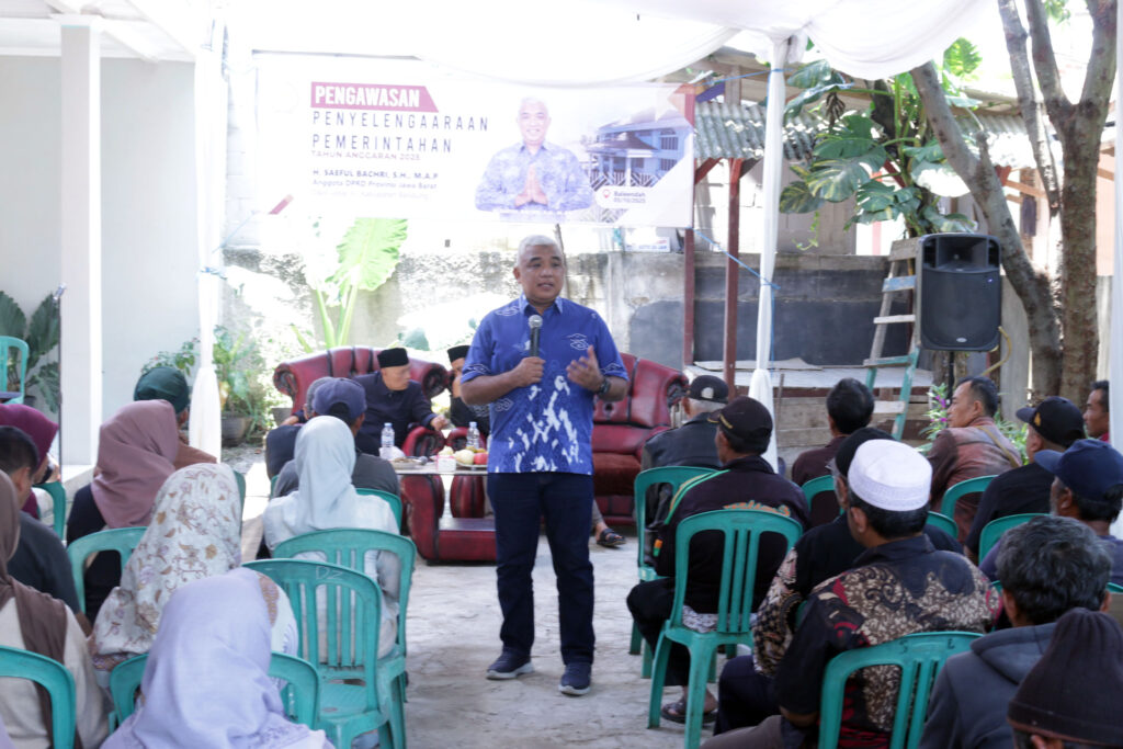 Saeful Bachri Gelar Kegiatan Pengawasan Penyelenggaraan Pemerintahan Bersama Kelompok Tani di Baleendah